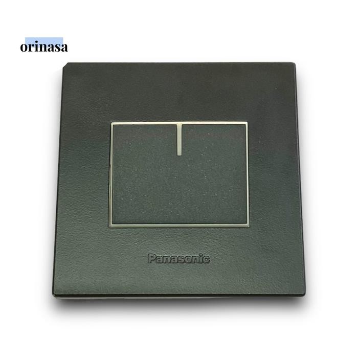 Saklar Engkel Hotel Wide Saklar Tunggal Hotel Panasonic Style E Hitam