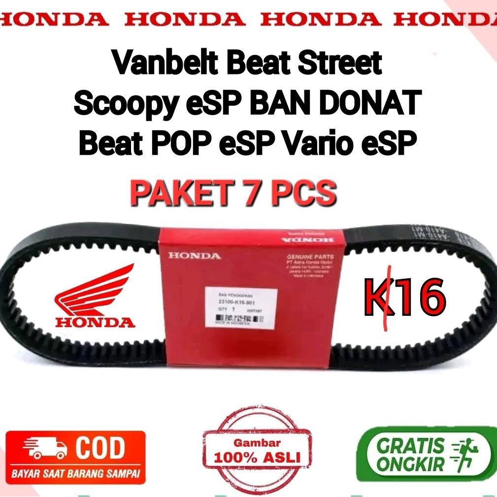 (GROSIR 7PCS) VanBelt Scoopy 2019 Asli Vanbelt K16 untuk Model Vanbelt K16 Ori dan Scoopy FI eSP Bar