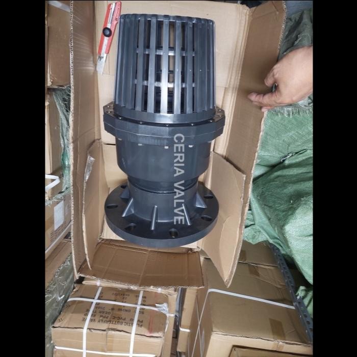 Foot Valve PVC 8'' Inchi Model Flange / Foot Valve PVC 8'' Flange