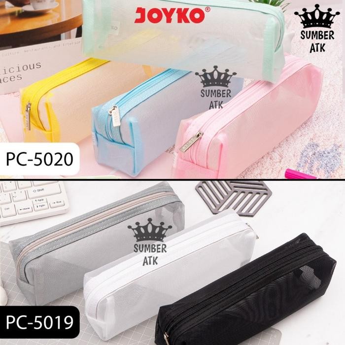 

Kotak Tempat Pensil Pencil Case Joyko PC-5019 PC-5020 - WHITE