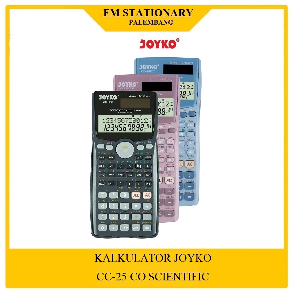 

kalkulator joyko CC 25 Scientific 401CO