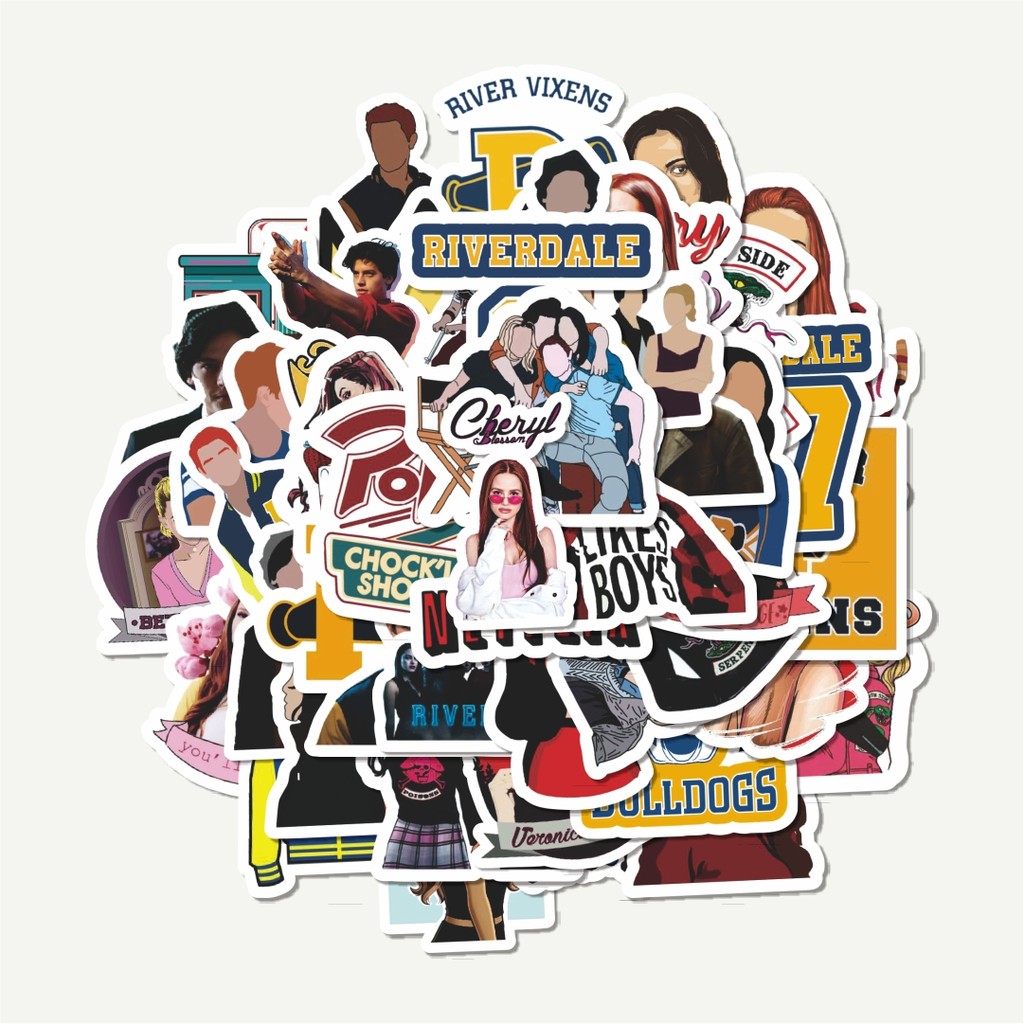 

Sticker Pack Stiker Riverdale Series | Sticker TUMBLR | Stiker LAPTOP KOPER HELM