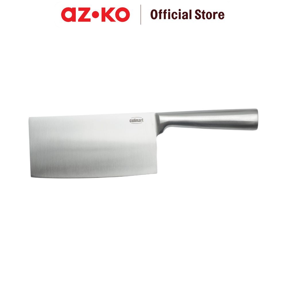 

AZKO Culinart 6.5 inci Pisau Daging Hollow - Silver Meat Knife Pisau Iris Daging Peralatan Masak Perlengkapan Dapur