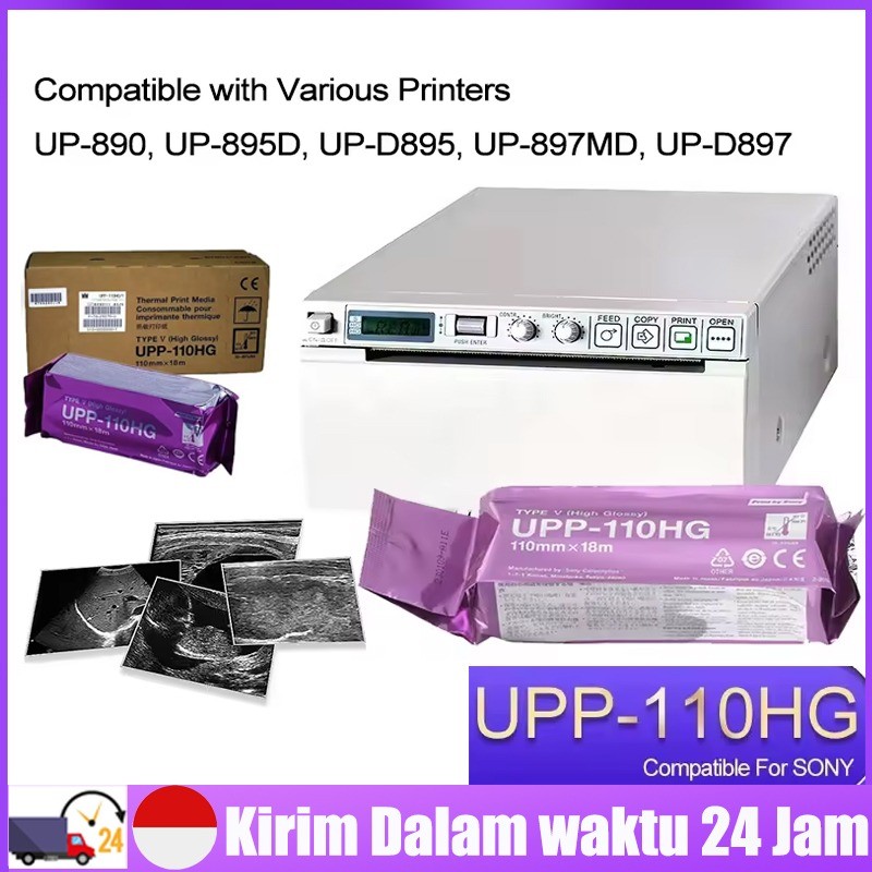 

[Ready Ya,Cod] Paper Sony 110hg/ Printer Sony / Kertas Thermal/ Printer Usg(Compatibl）