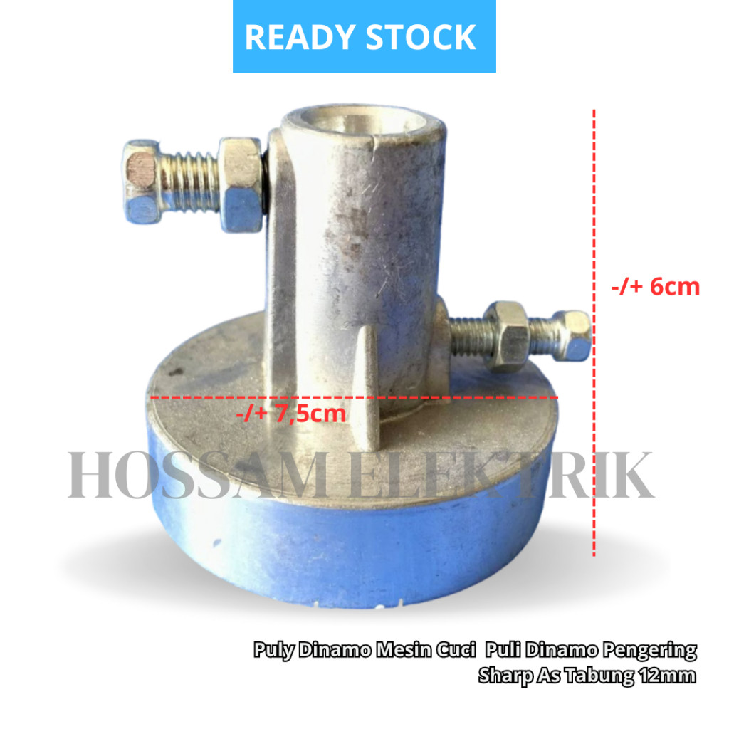 Puly Dinamo Mesin Cuci  Puli Dinamo Pengering Sharp As Tabung 12mm