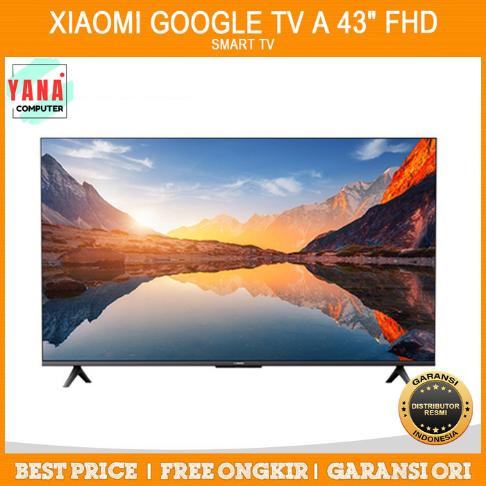 Xiaomi Smart Google TV 43" 2K FHD A Series 2025 Mi TV 43 inch Garansi Resmi