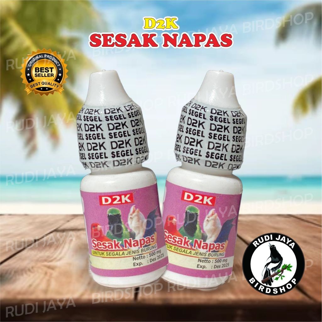 SEDIA SESAK NAPAS D2K OBAT BURUNG SAKIT GANGGUAN PERNAFASAN SESAK NAFAS TERSENGAL-SENGAL