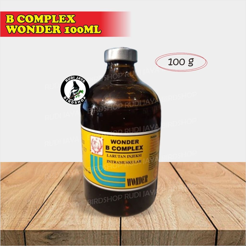 SEDIA VITAMIN B COMPLEX WONDER B KOMPLEK KOMPLEKS SAPI KAMBING HEWAN TERNAK PENUHI KEBUTUHAN VITAMIN