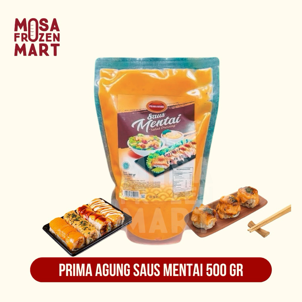 

Prima Agung Saus Mentai 500 Gr