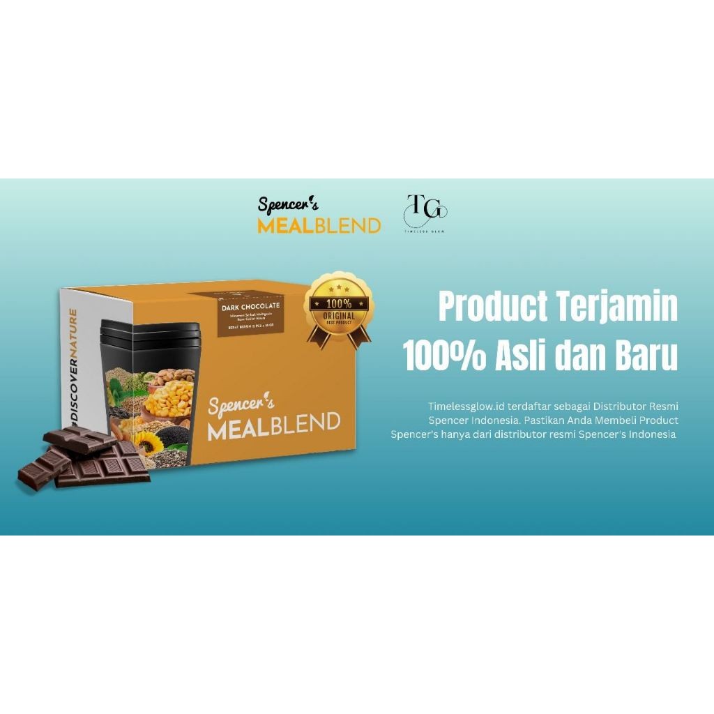 

Spencer Meal Blend Complete Nutrition Meal Solusi Langsing Alami 1 Box