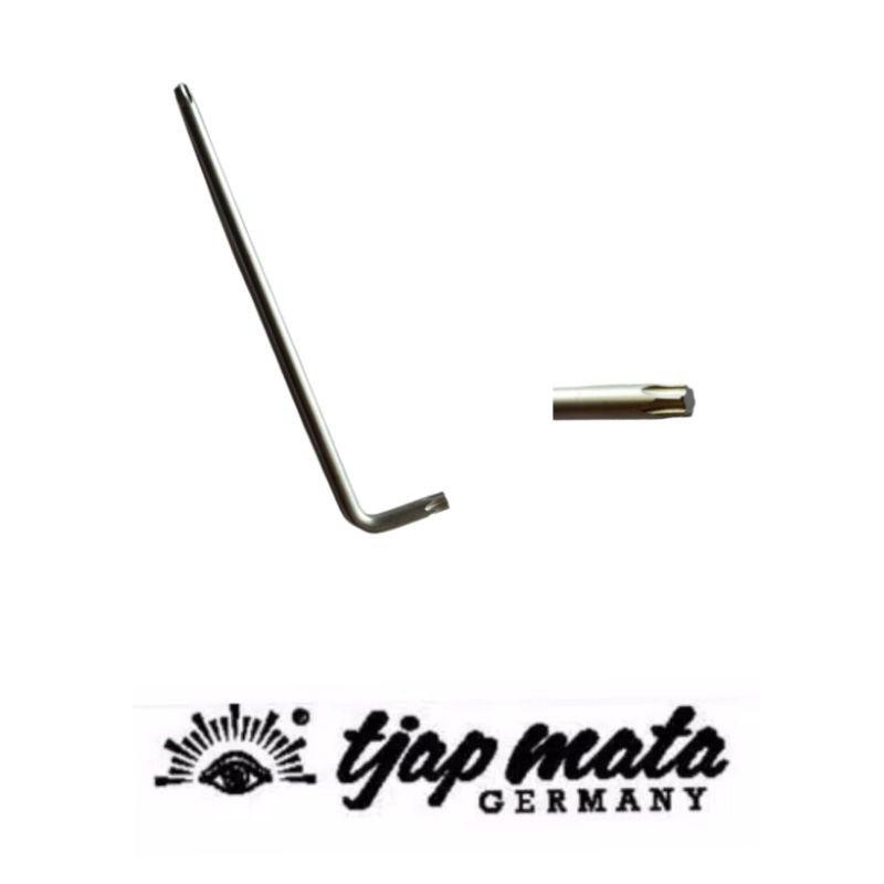 Kunci L bintang / torx key  T40 T50 extra long Tjap Mata