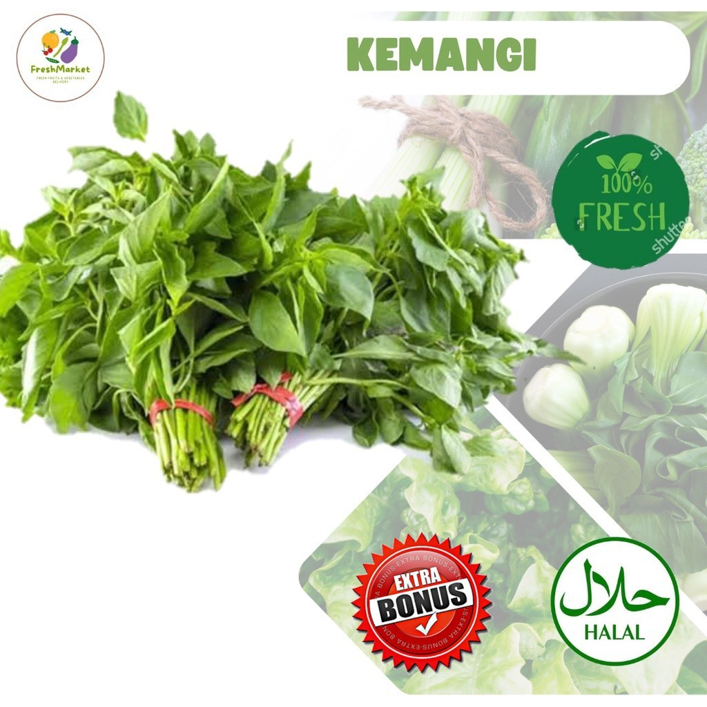 

Daun Kemangi Sayur Sayuran Segar Per Ikat Sayurinstant