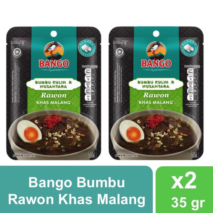 

Bango Bumbu Rawon Khas Malang 35 gr Twinpack