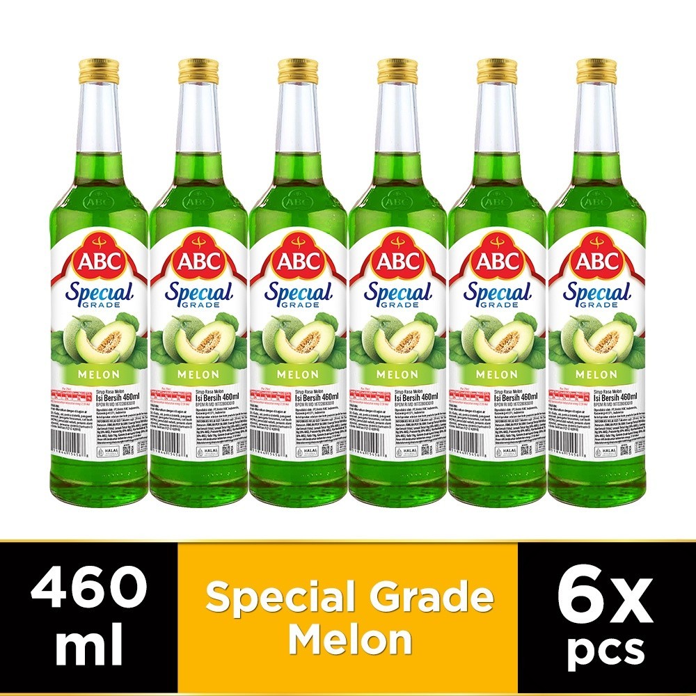 

ABC Sirup Special Grade Melon 460 ml - Multi Pack 6 pcs