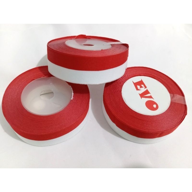 

PITA KAIN GULUNG MERAH PUTIH/ PITA KAIN MERAH PUTIH UKURAN 1/2 1 DAN 2 INC