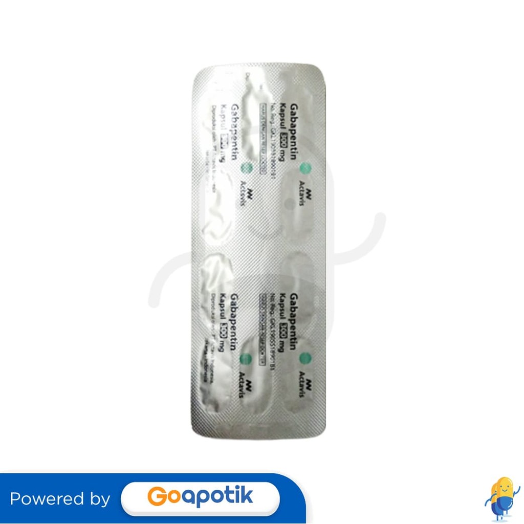 Gabapentin Actavis 300 Mg Strip 10 Kapsul