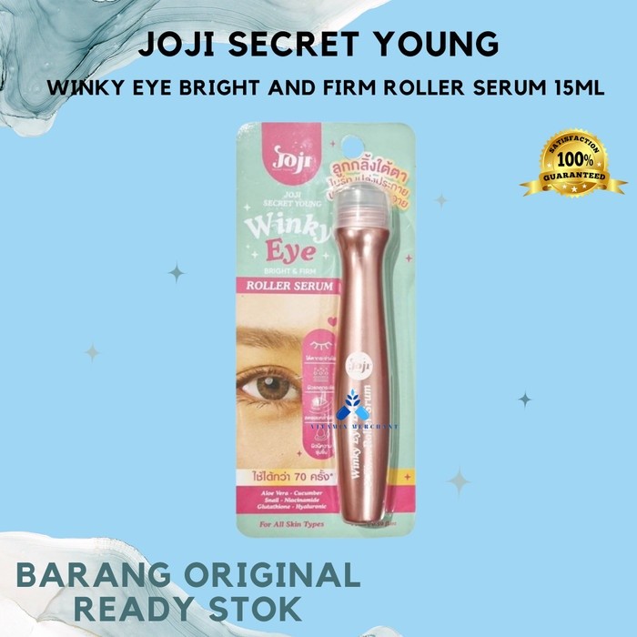 Ready Joji Secret Young Winky Eye Bright And Firm Roller Serum 15Ml - w&w
