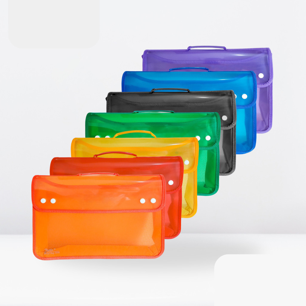 

Brief Bag 3080 Tas Dokumen Figo Kancing ukuran Folio / Map jala 4 kancing