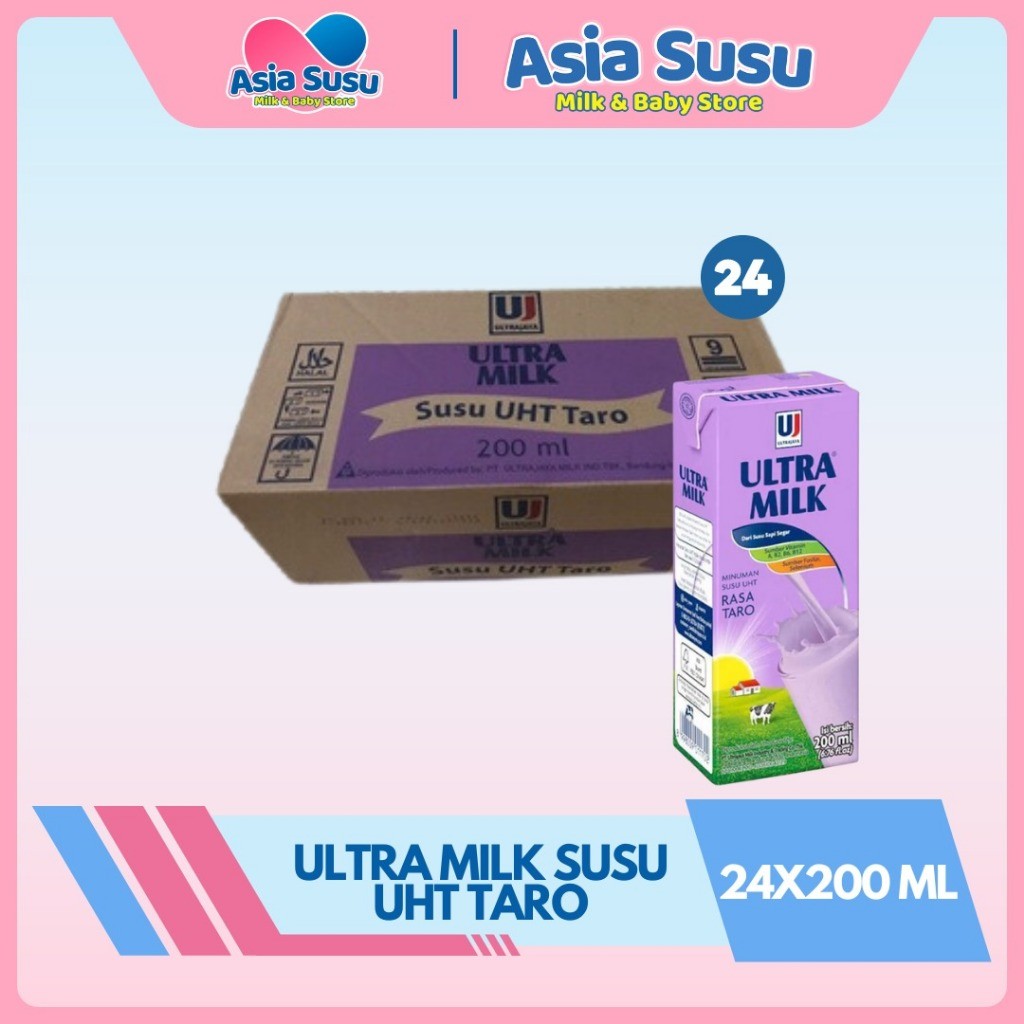 

[ KARTONAN ] ULTRA MILK SUSU UHT / FULL CREAM 200ML