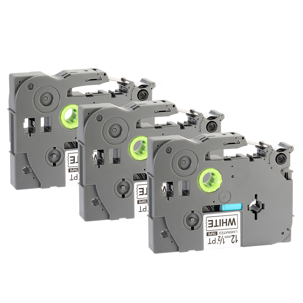 

Black on White Label Tape 12mm, Tze 231 P Touch Tape Compatible for Brother PT-D200 PT-D210 PT-H100 PT-H110 PTD400AD PT-1290