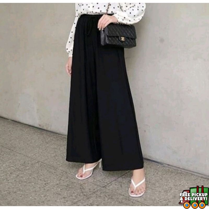 COD KULOT UNIQLO PREMIUM/ KULOT JUMBO / KULOT HIGH WAIST /KULOT RIBBON TALI SERUT /KULOT JERSY UNIQL