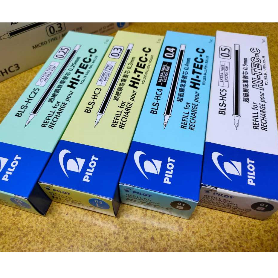 

ISI / REFILL BOLPEN PILOT HI-TEC (Lusinan)