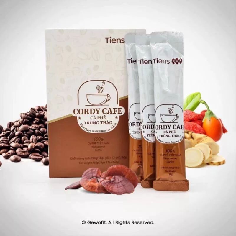

KOPI TIENS Cordy Cafe Black Coffe Stamina Pria Kuat Alami - Kopi Hitam Stamina Pria dan Wanita - Cordyseps Kopi Hitam