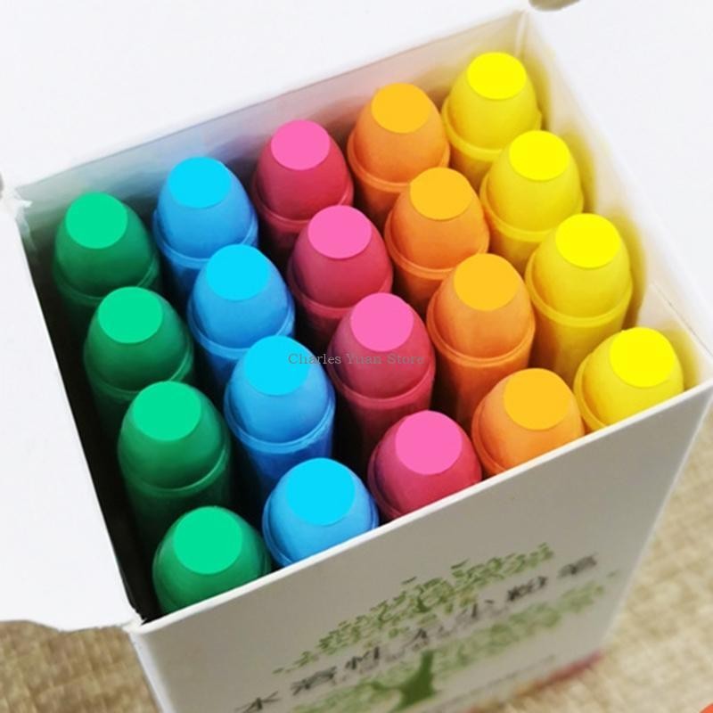 

Washable Sidewalk Chalk Jumbos Chalk Outdoor Street Chalk Dust Solid Water Chalk for Blackboards Teacher Children