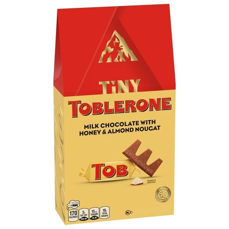 

Coklat TOBLERONE Tiny Milk Chocolate Giftbox Special Edition asal Eropa