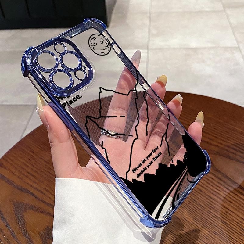 Case For Iphone 11 13 11 Pro Max 12 15 6 6S 6Plus 6S Plus 7 8 SE 2020 2022 X XS XR Silicon TPU Shock
