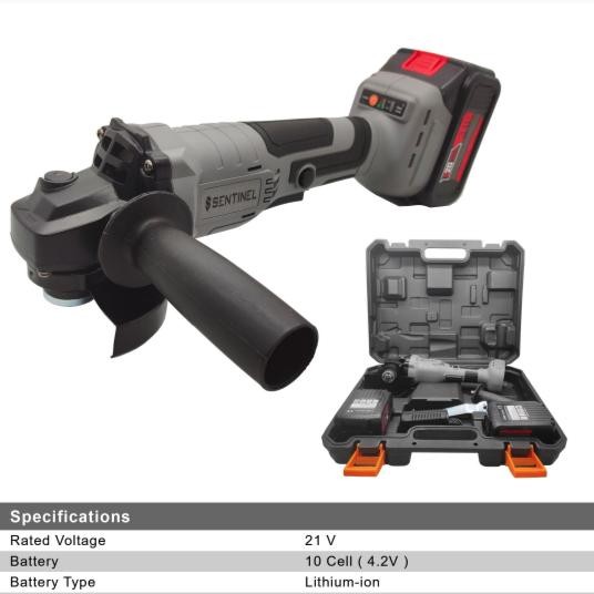 Cordless 4" Angel Grinder 21V - SENTINEL CL 1801