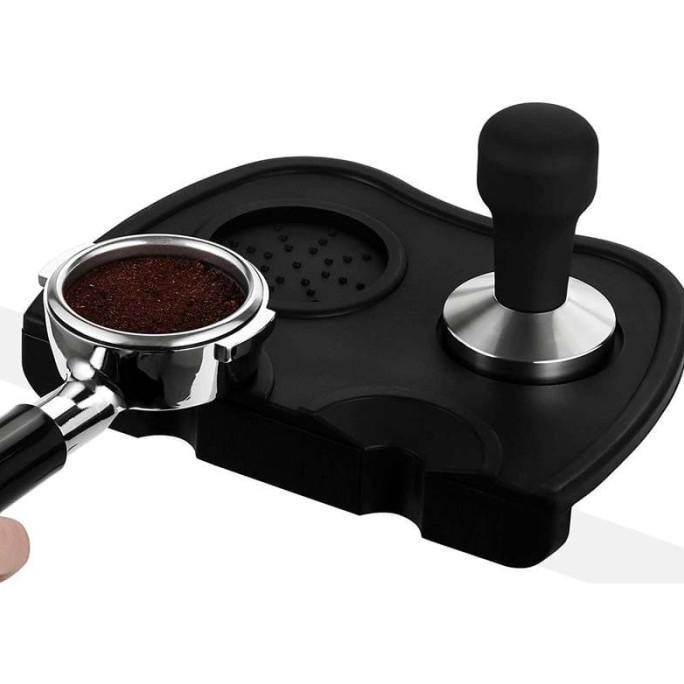 

TNKSYU" - DISKON Tamping mat kopi / tamper mat espresso / tamping mat karet besar - S