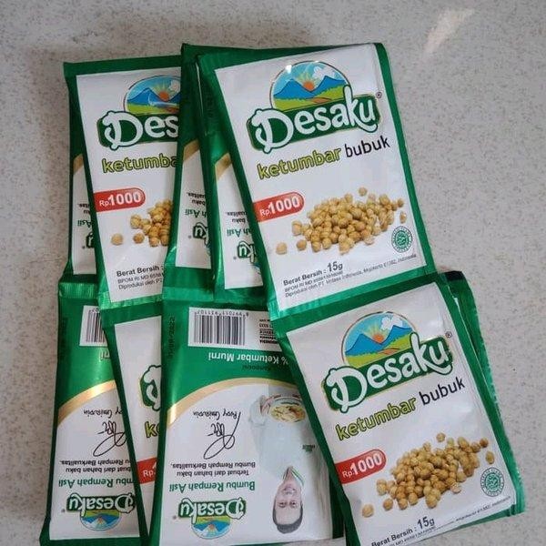 

DESAKU KETUMBAR BUBUK 100% KETUMBAR MURIN 1RENCENG ISI 12PCS
