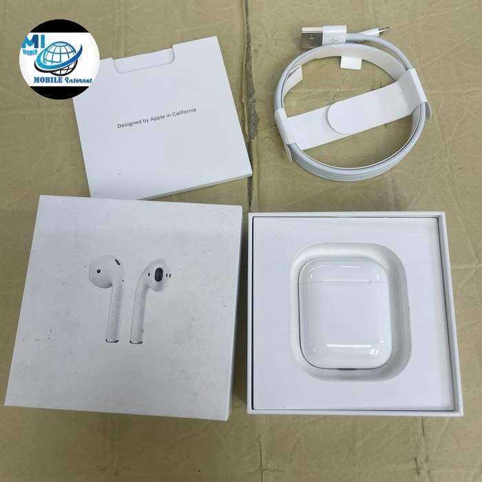 promo Apple Airpods 2 Airpod 2gen With Charging Case Original-Apple-Second - ex inter