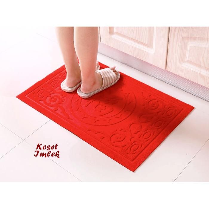 Keset Imlek (Fu) Keset Nuansa Imlek, Ada Tulisan Mandarin Di Keset) - Model Lama