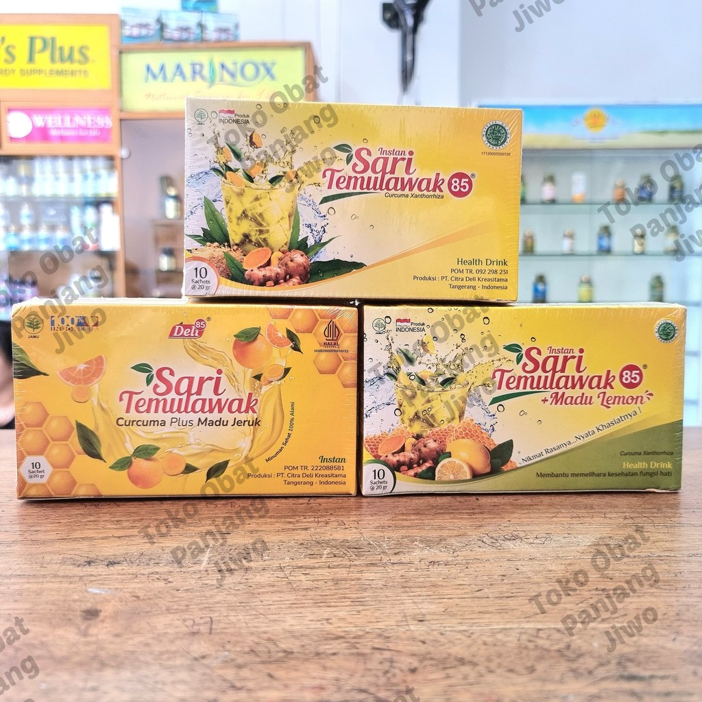 

Sari Temulawak 85 - Temulawak Instan Herbal