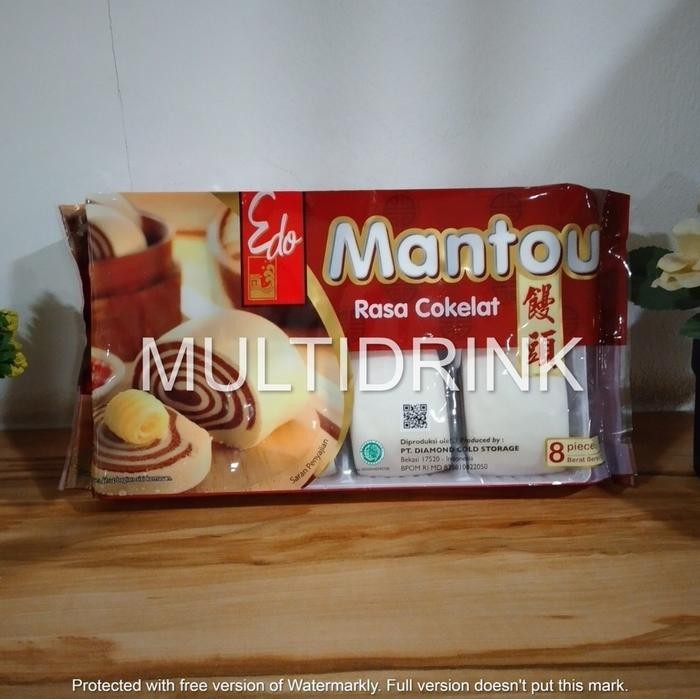 

MANTAU EDO PLAIN / COKLAT / BAKPAO DISUM GORENG / BAKPAU KUKUS - Cokelat