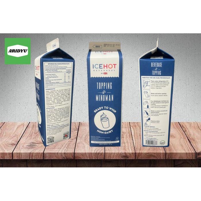 

Rich's Ice Hot Whip Cream Beverage Topping 907 gr