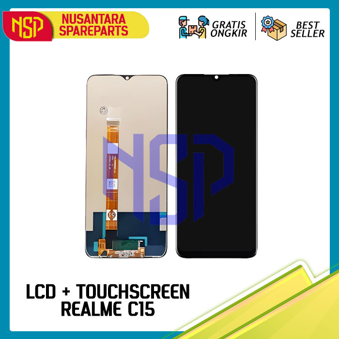 LCD+TOUCHSCREEN REALME C15 RMX 2195 INCELL