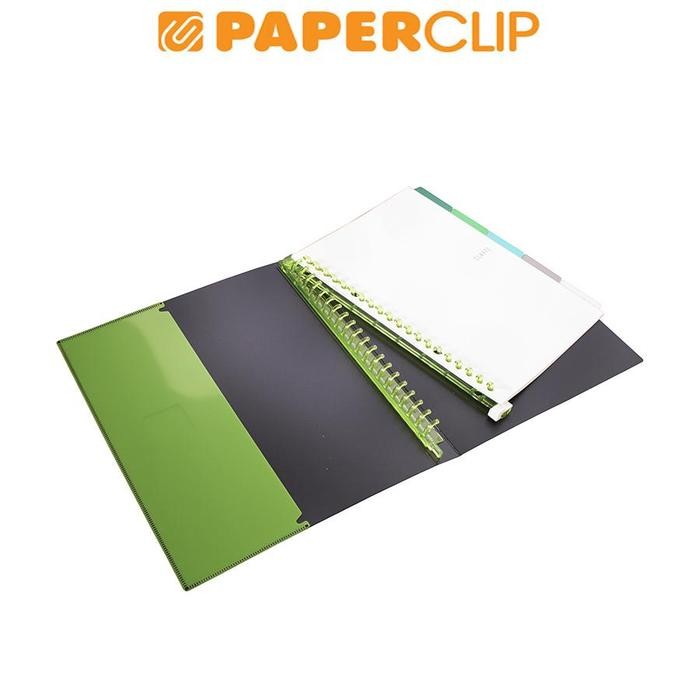 

FILE NOTE A5 MARUMAN ART SPIRAL F414-03 GREEN