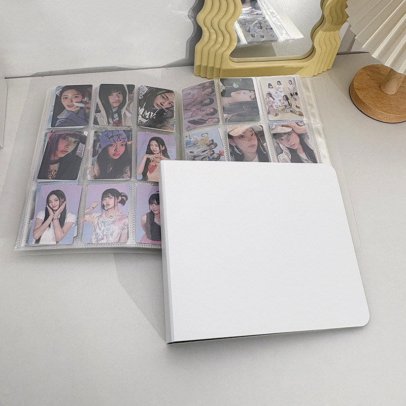 

5/6 Grid Kpop Bindering Photo Album Kpop Idol Photocard Holder Large Capacity Cards Collection Books Card Protector Sleeves ﻿