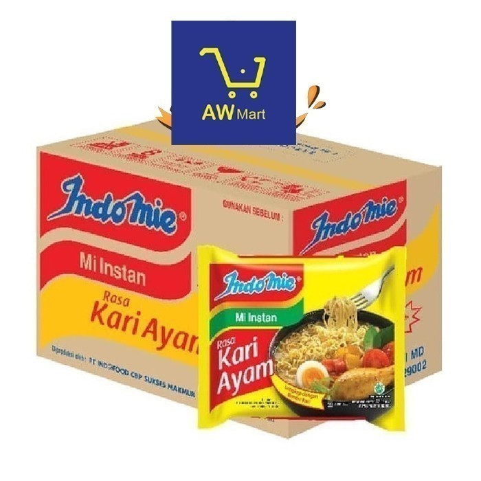 

[INSTANT] INDOMIE KUAH KARI AYAM 1 DUS - ISI 40 PCS