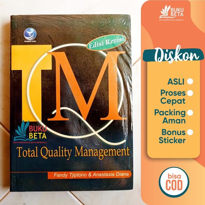 

Total Quality Managemen (TQM) - Edisi Revisi - Fandy Tjiptono