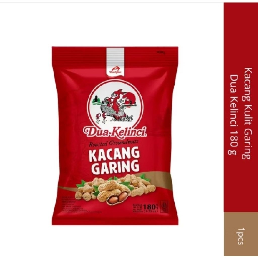 

Kacang Kulit Dua Kelinci @180g x 3 pcs