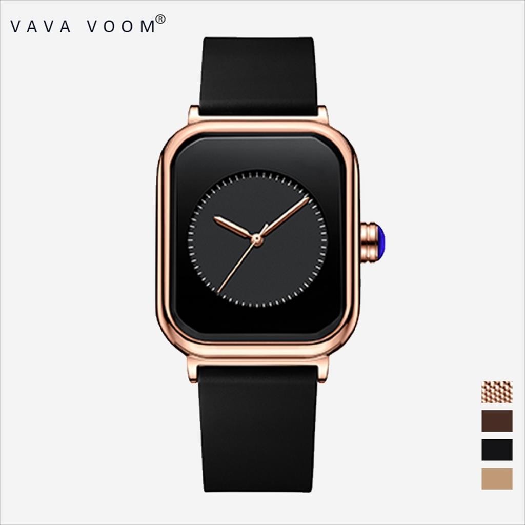 Jam Tangan Wanita VAVAVOOM 2391 Quartz Kulit Anti Air (TAJIMA.ID)