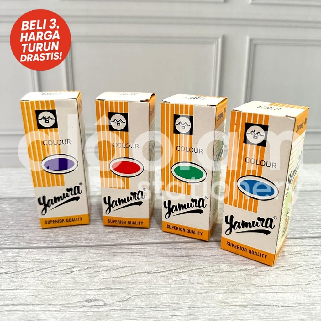 

1 PCS SATUAN Isi Ulang Tinta Bak Stempel YAMURA
