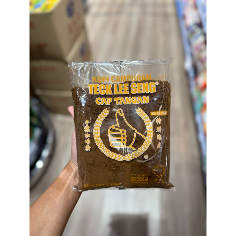 

Bubuk Kopi Cap Tangan 500gr / 250gr / Teck Lee Seng