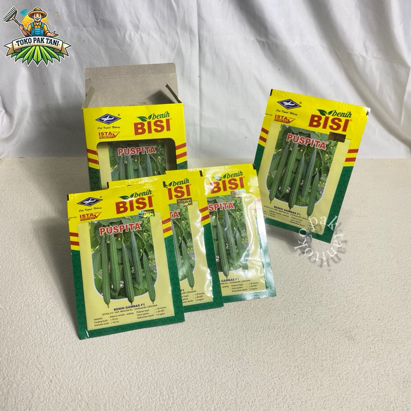 sale Benih Gambas Oyong Puspita F1 10 Gram Cap Kapal Terbang