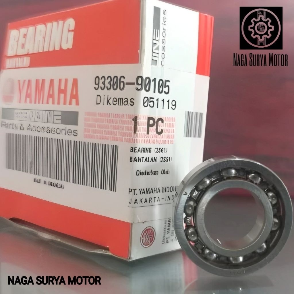 Bearing laher 6901 Lawan kaki 4 kopling JUPITER MX 135 OLD 2S6 93306-90105 ORI YGP