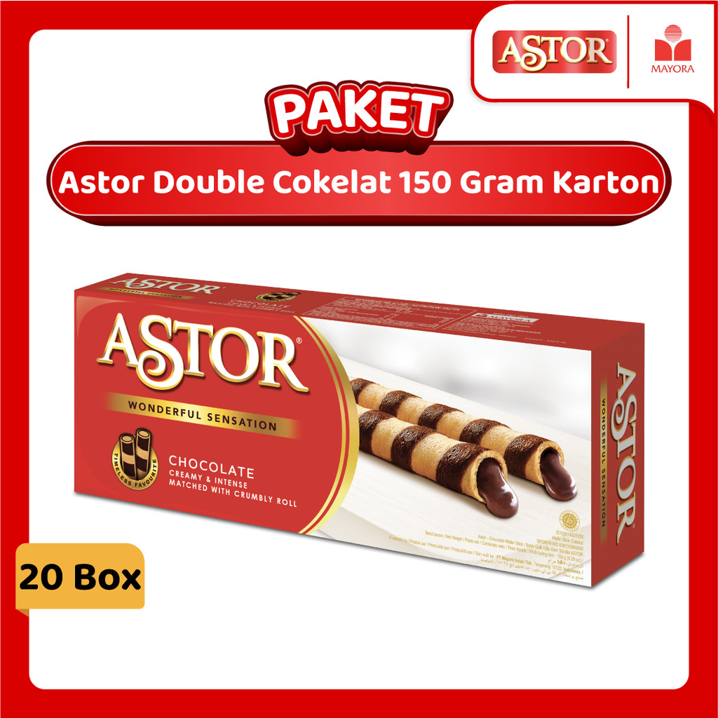 

Paket 1 Karton Astor Double Cokelat 150 Gram